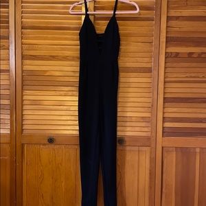Black jumpsuit